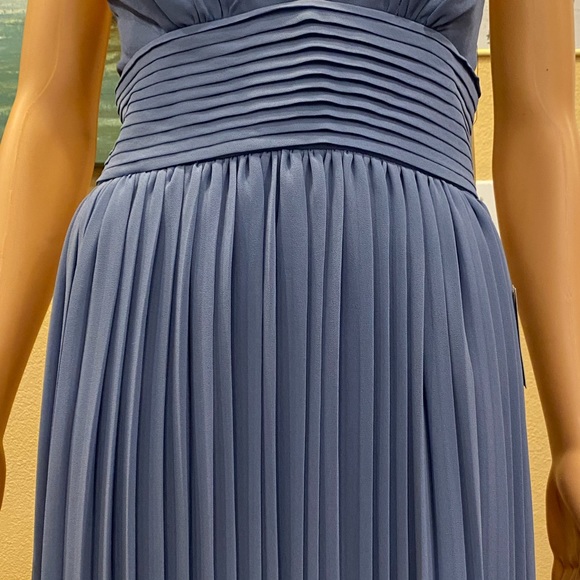 Lulus Depths of My Love Dusty Blue Maxi Dress size M - Picture 7 of 9